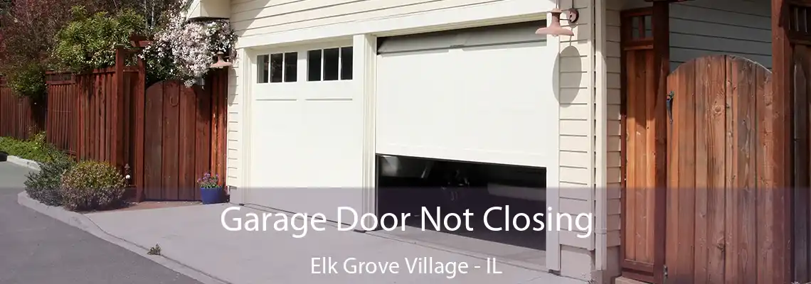 Garage Door Not Closing Elk Grove Village - IL